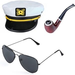 Yacht captain costume props